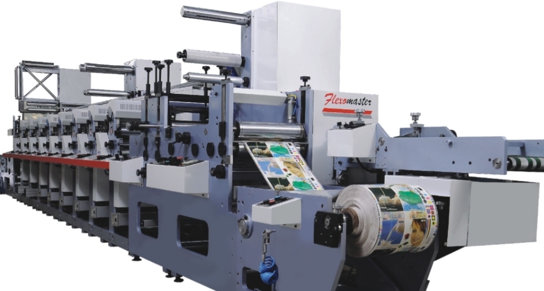 Flexographic printing machine