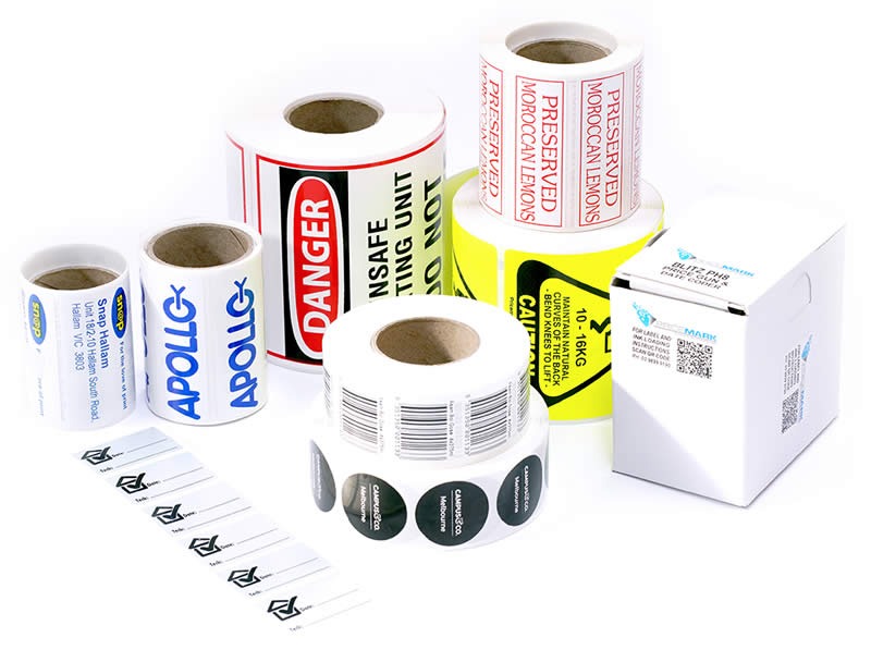 Printed and product labels